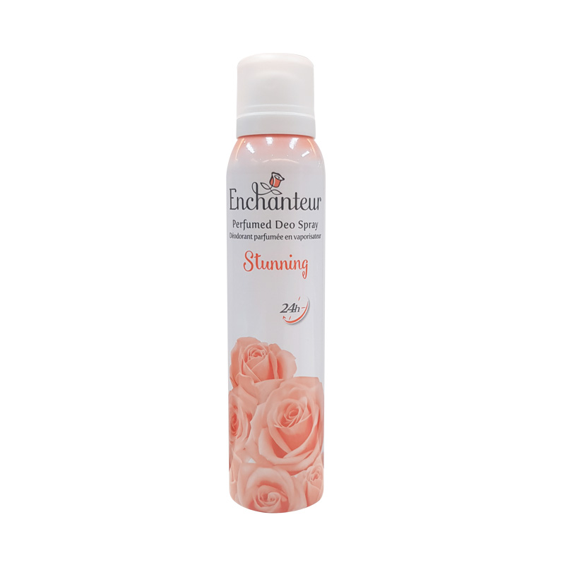 Picture of 150 ml Enchanteur Stunning Body Spray International Malaysian product used for female Picture of 150 ml Enchanteur Stunning Body Spray International Malaysian product used for female