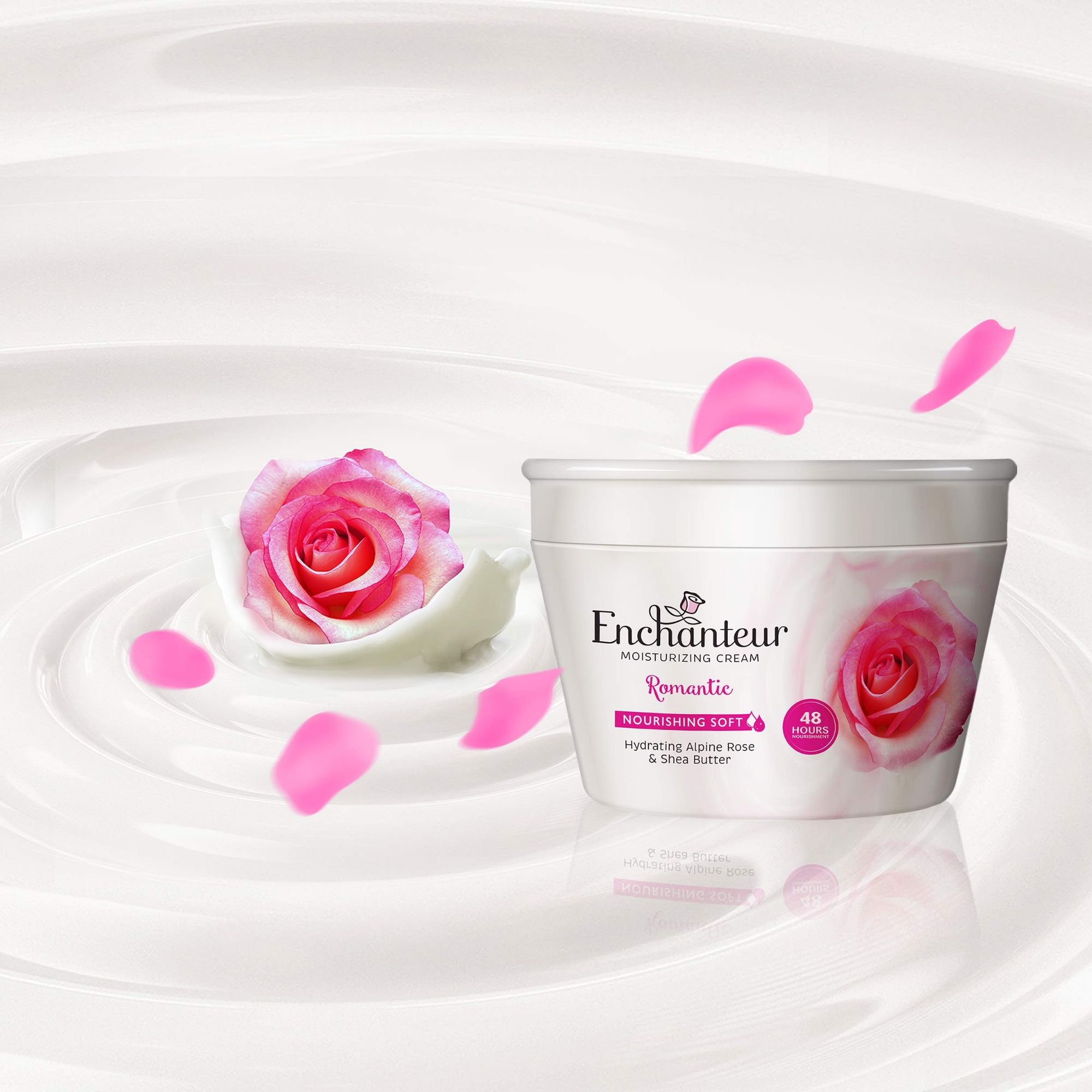 Picture of 100 ml Enchanteur Romantic Moisturizers cream International Malaysian product used for male/female Picture of 100 ml Enchanteur Romantic Moisturizers cream International Malaysian product used for male/female