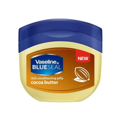 Picture of 50 ml Vaseline Blueseal cocoa butter rich conditioning jelly International south African product used for male / female Picture of 50 ml Vaseline Blueseal cocoa butter rich conditioning jelly International south African product used for male / female