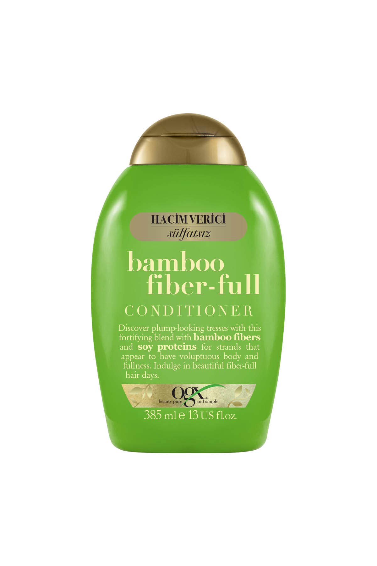 Picture of 385 ml OGX weightless strength & body + Bamboo fiber-Full Conditioner International Germany product used for male/ female