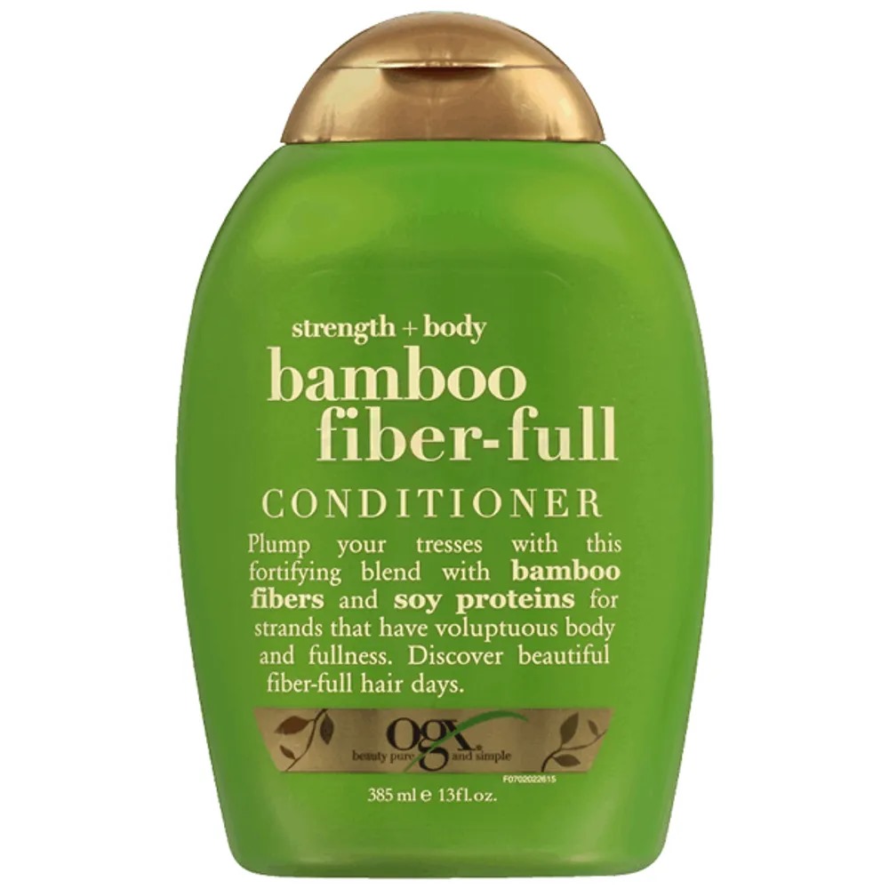 Picture of 385 ml OGX weightless strength & body + Bamboo fiber-Full Conditioner International Germany product used for male/ female