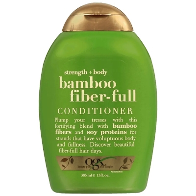 Picture of 385 ml OGX weightless strength & body + Bamboo fiber-Full Conditioner International Germany product used for male/ female