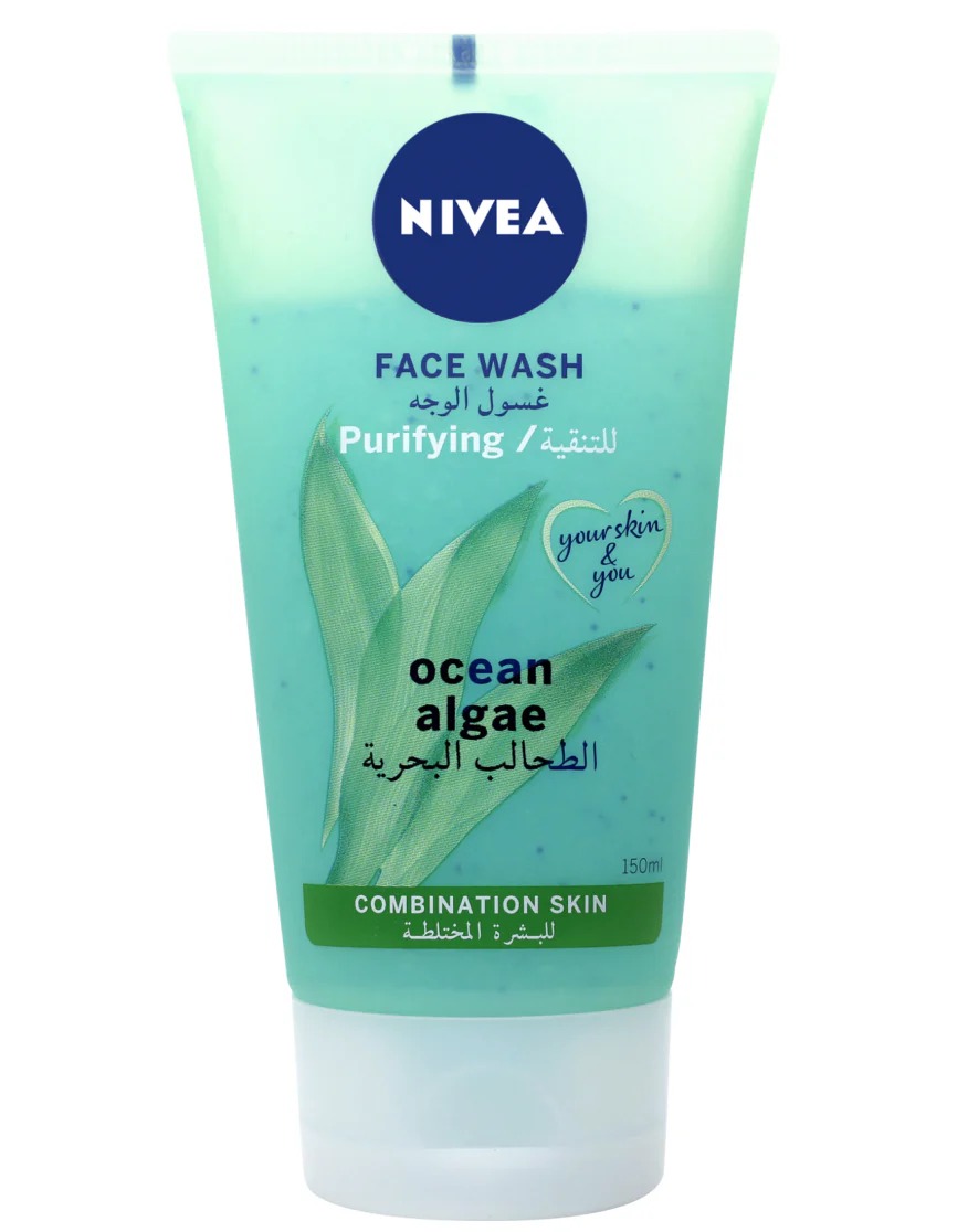 Picture of International Italy products Nivea face wash Purifying ( Ocean algae ) used for male / Female - 150 ml Picture of International Italy products Nivea face wash Purifying ( Ocean algae ) used for male / Female - 150 ml