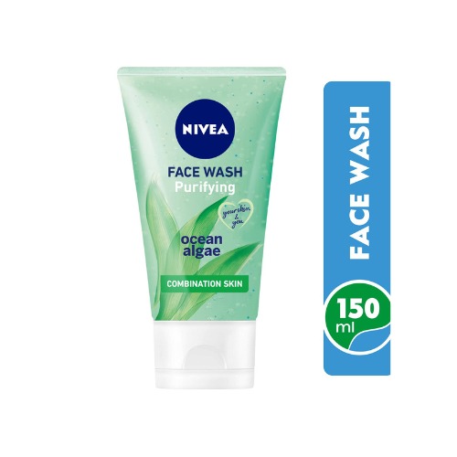 Picture of International Italy products Nivea face wash Purifying ( Ocean algae ) used for male / Female - 150 ml Picture of International Italy products Nivea face wash Purifying ( Ocean algae ) used for male / Female - 150 ml