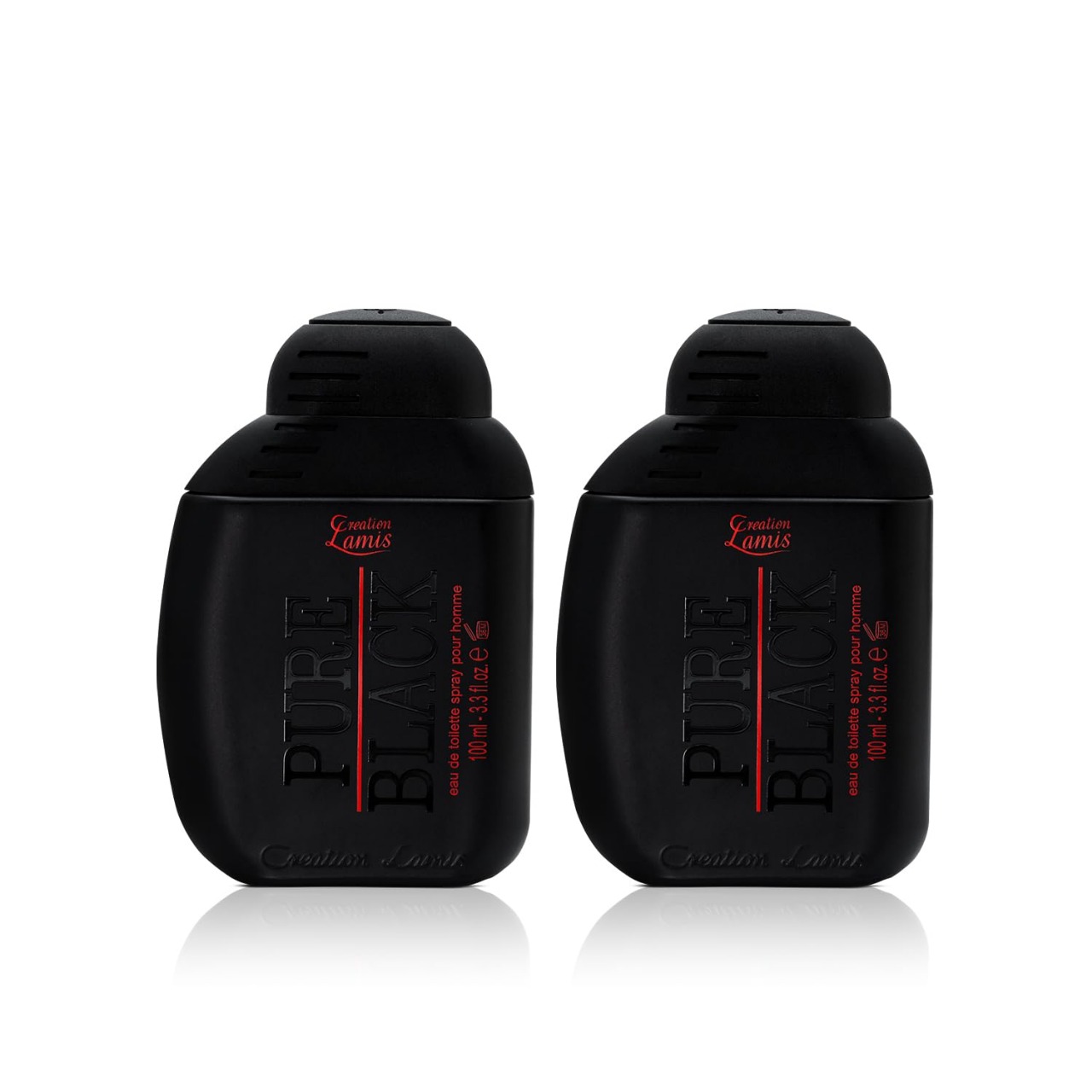 Picture of International UAE product Body perfume party scent Creation Lamis Pure BLack perfume for male - 100 ml Picture of International UAE product Body perfume party scent Creation Lamis Pure BLack perfume for male - 100 ml