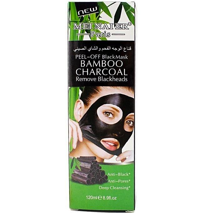 Picture of 120 ml peel off Bamboo Charcoal black mask International China product used for male female