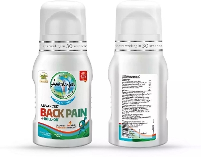 Picture of International Indian Products Amrutanjan Back Pain Roll on  used for male / female - 50Ml