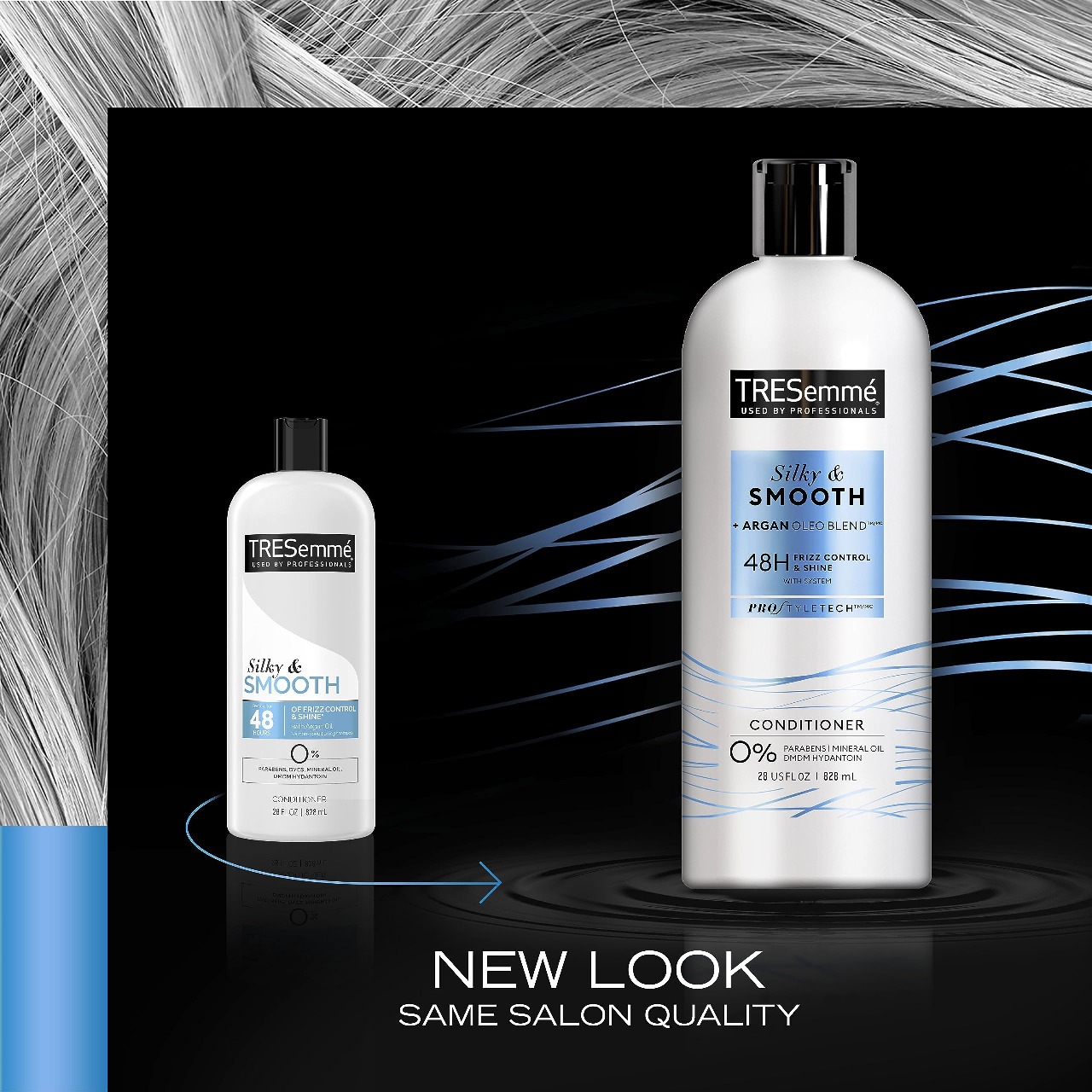 Picture of International USA Product Hair care Tresemme Conditioner Smooth and silky used for male/female - 828 ml