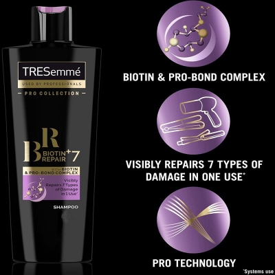 Picture of International USA product Hair care Tresemme Biotin +7 Repair Shampoo used for male/ female - 700 ml