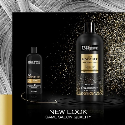 Picture of International USA Product Hair care Tresemme shampoo 7X Luxurious Rich Moisture used for male/female - 828 ml