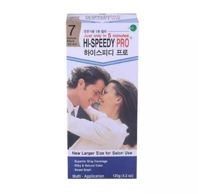 Picture of International Korean product hair styling hair care Hi speedy hair color - 120 gm