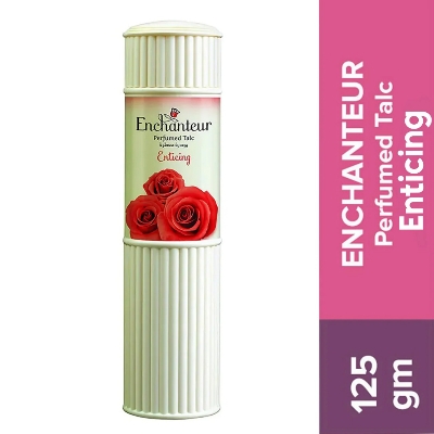 Picture of International Malaysian product Enchanteur Talcum Enticing Powder used for male/female - 125 gm