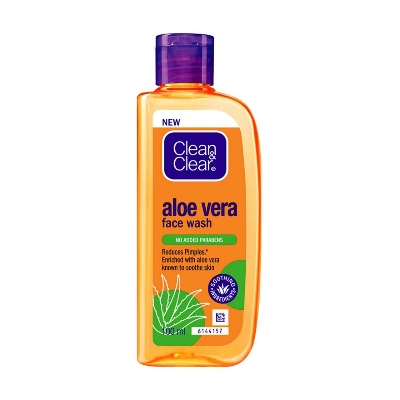 Picture of International Indian Product Clean & Clear Aloe Vera Facewash used for male / female - 100 ml
