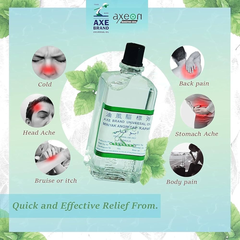 Picture of International Singapore product A.-x.-e. Brand Universal Oil used for male / female - 3 ml