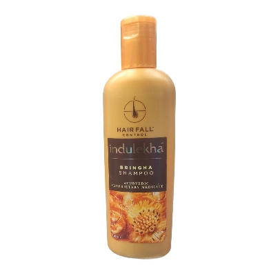 Picture of 100 ml Indulekha hair fall control shampoo Indian product used for male female