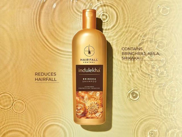 Picture of 200 ml Indulekha hair fall control shampoo Indian product used for male female