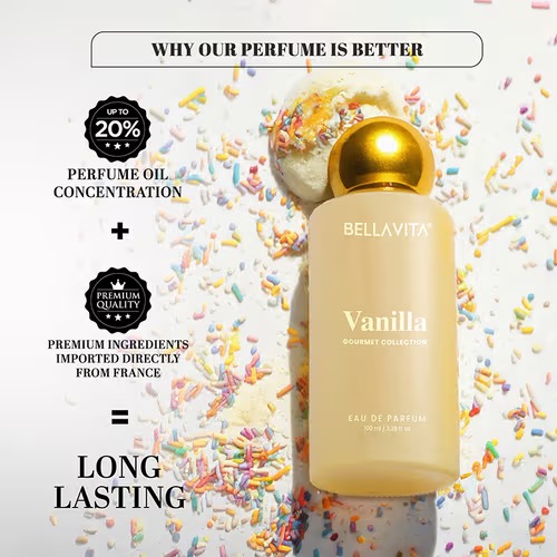 Picture of 100 ml BELLAVITA LUXURY Vanilla Perfume Indian product used for male female