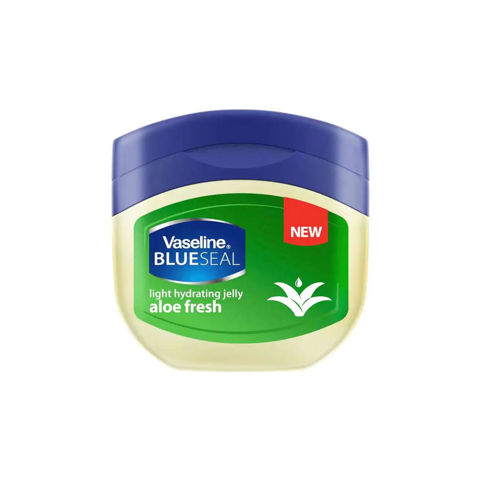 Picture of 250 ml Vaseline Blueseal Aloe fresh light hydrating jelly International south African product used for male / female