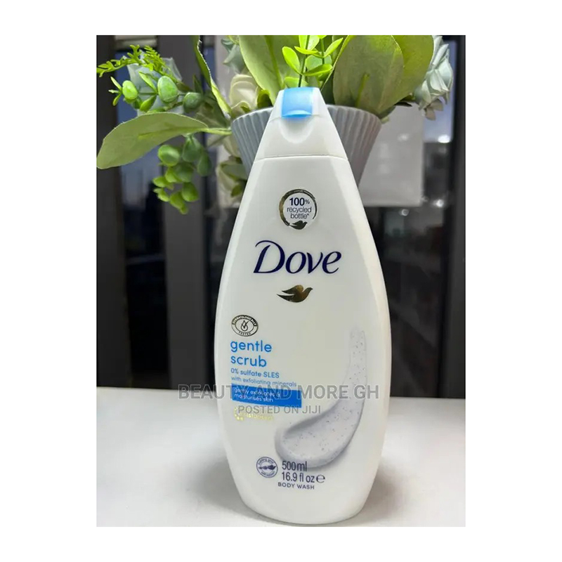 Picture of Dove Gentle Scrub shower gel body wash for male/ female- 500 ml