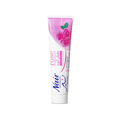 Picture of Nair rose fragrance Unwanted Hair removal cream UK product for male/ female - 110 ml