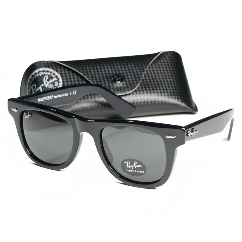 Picture of 6 Pin Ray-Ban RB 2140 Original Wayfarer Sunglasses Black Picture of 6 Pin Ray-Ban RB 2140 Original Wayfarer Sunglasses Black