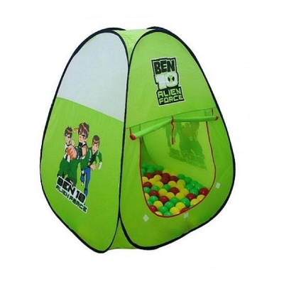 Picture of Ben 10 Tent House With 50 Ball - Green