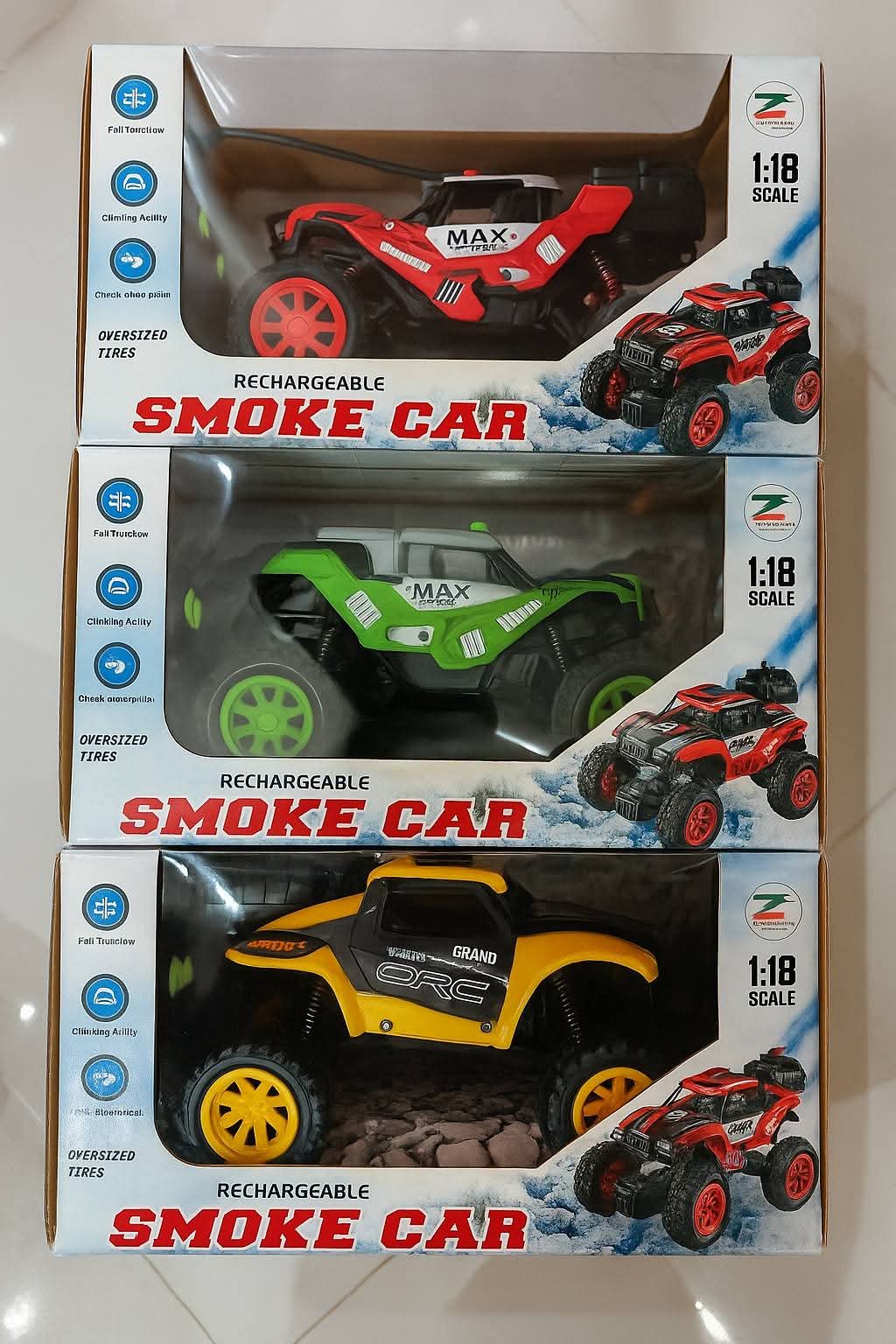 Picture of New Rechargeable Remote control monster smoke car