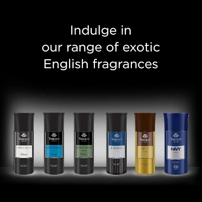 Picture of International England product Yeardley Navy Body spray For men 150 ML