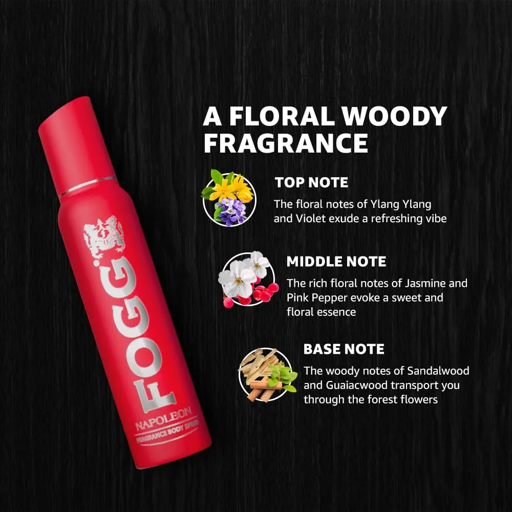 Picture of International Indian Product Fogg Napoleon Fragrance body spray 120 ML
