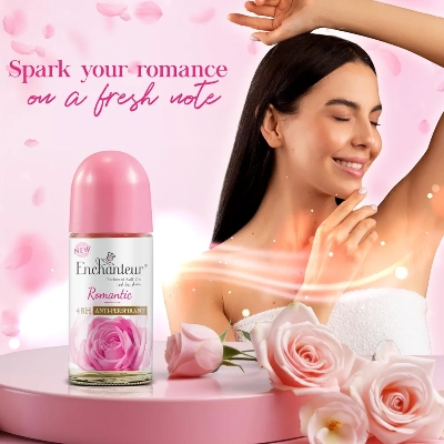 Picture of International Malaysian product Enchanteur Romantic Anti-parspirent Roll-on 50 ML