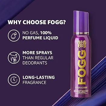 Picture of মহিলাদের জন্য আন্তর্জাতিক ভারতীয় পণ্য fogg সুগন্ধী বডি স্প্রে 120 ml
