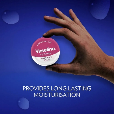 Picture of International Uk product vaseline Lip therapy Rose lips 20 Gm