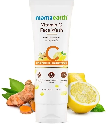 Picture of International Indian product Mamaearth Vitamin c Face wash 100 ML