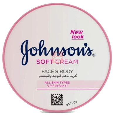 Picture of International UAE product Jonsons 24 hours Moistur Soft Cream 200 ML