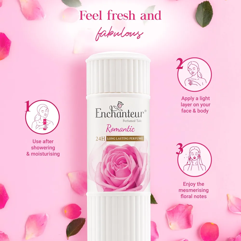 Picture of International Malaysian product Enchanteur Romantic Powder 250 Gm