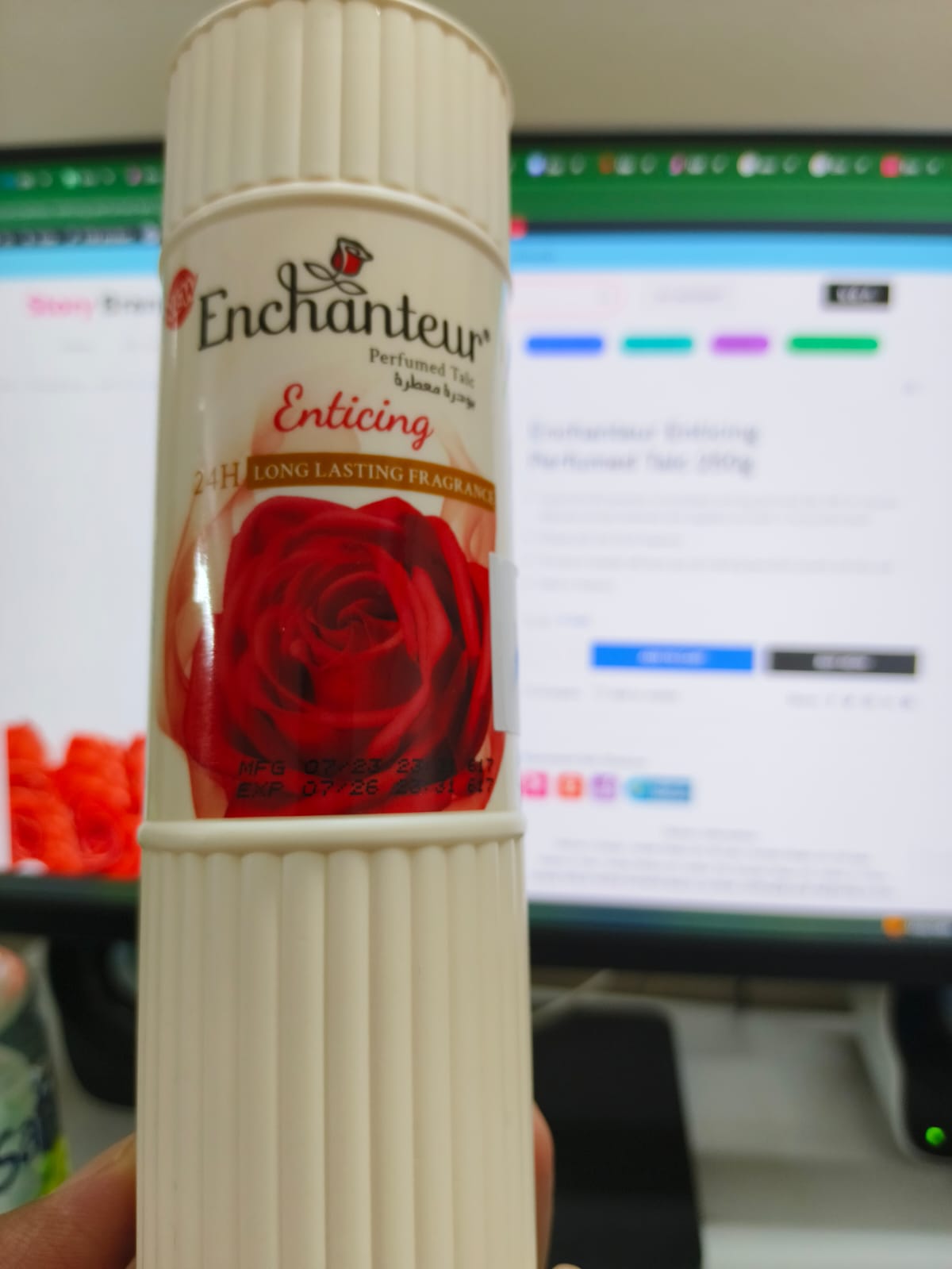 Picture of International Malaysian product Enchanteur powder Enticing 250 Gm