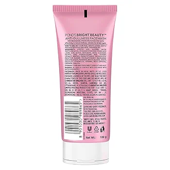 Picture of international Indian Product ponds Bright beauty Niacinamide(vitamine B3) Face wash 100gm