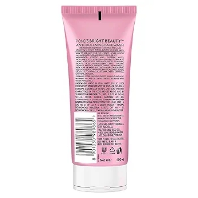 Picture of international Indian Product ponds Bright beauty Niacinamide(vitamine B3) Face wash 100gm