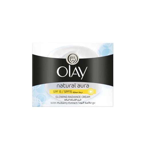 Picture of International Thailand product Olay natural White Aura Day cream (SPF 15)- 50 Ml