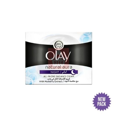 Picture of International Thailand product Olay natural white Aura night cream 50 Gm