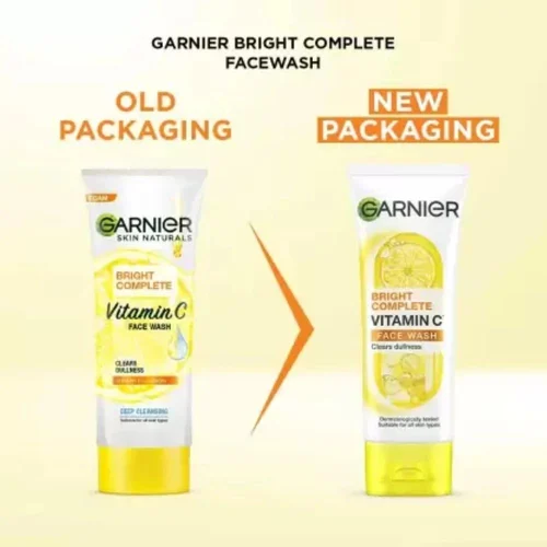 Picture of International Indian product Garnier Bright Complete Vitamin c Face wash 100 Ml