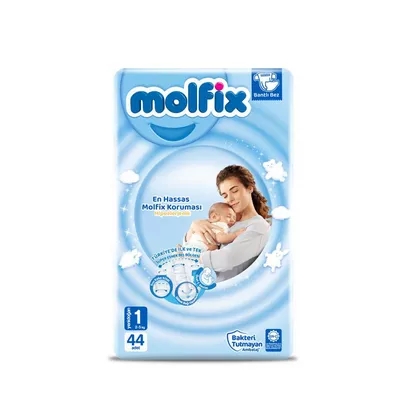 Picture of International Turkey Product Molfix diaper New born 1(2-5kg) 44pcs