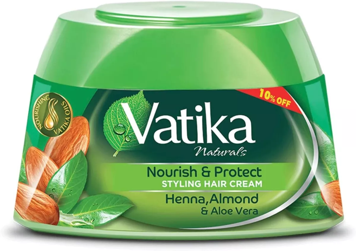 Picture of International UAE product Vatika Nourish & protect Styling hair cream 140 Ml