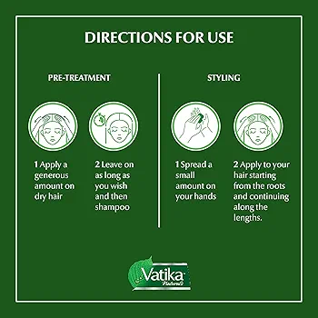 Picture of International UAE product Vatika Nourish & protect Styling hair cream 140 Ml