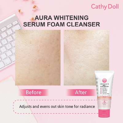 Picture of International Thailand product Aura whitening serum Foam cleanser 100 Ml