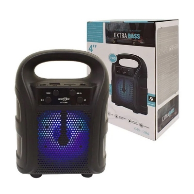 Picture of GREATNICE GTS-1386 Bluetooth, USB, TF Card & FM Radio Supported 4 Inch Driver Lighting Effects Speaker