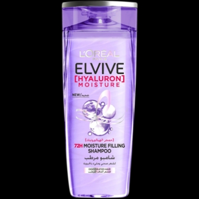 Picture of International Egypt product Hair care Loreal ELVIVE Hyaluron moisture shampoo used for male/ female - 400 ml