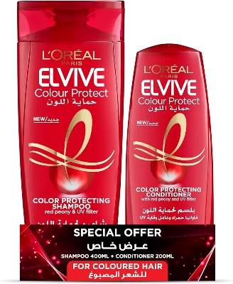 Picture of International Egypt Product Loreal Elvive colour protect shampoo used for Male/female 400 Ml