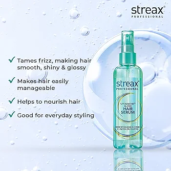 Picture of International Indian product Streax Professional Vitariche gloss Hair serum- 115 Ml