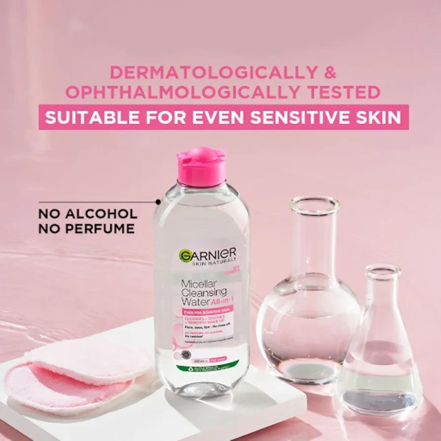 Picture of International product Garnier Micellar cleansing Water 3 ino-1-skincare 125 Ml
